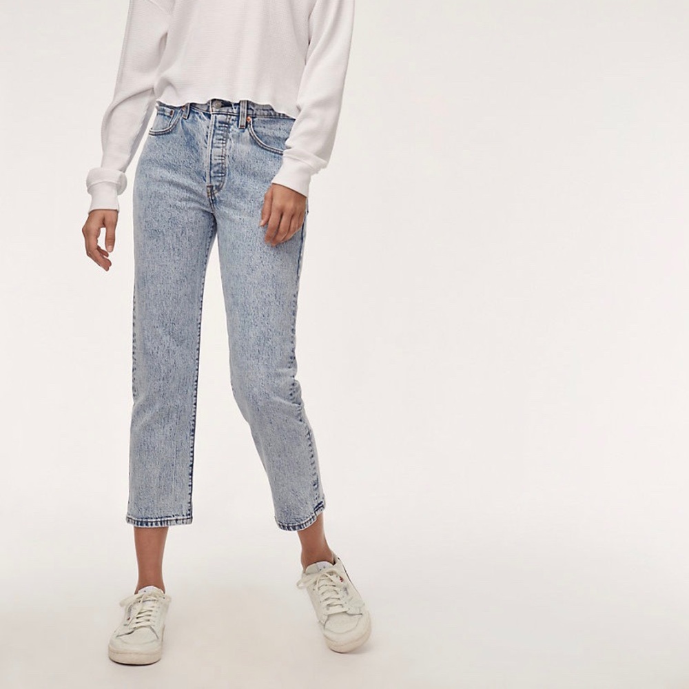 Levi’s 501 crop jeans size 25